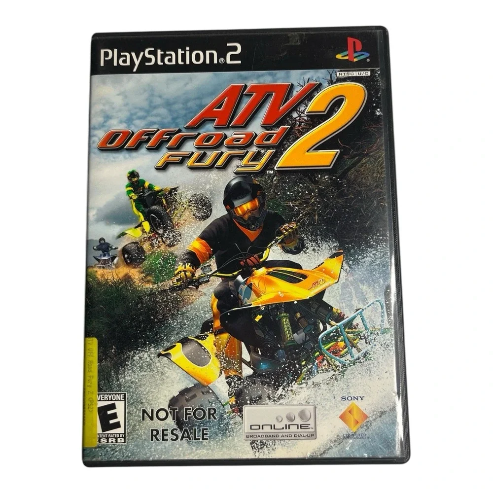 ATV Offroad Fury 2 MX Vs ATV PS2 PlayStation 2 Video Game Bundle Lot of 2